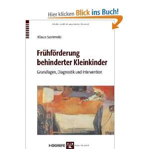   , Diagnostik und Intervention  Klaus Sarimski Bücher