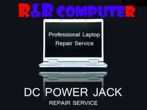 HP COMPAQ Laptop DC Power Jack DC JACK Repair Service  