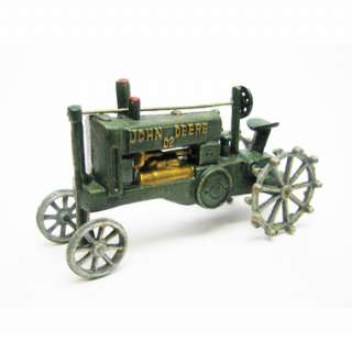 John Deere O2 Replica Cast Iron Collectible Farm Toy Vintage Tractor 