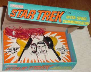 STAR TREK CLASSIC INTER SPACE COMMUNICATOR 1974  