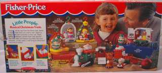 Fisher Price Little People Musical Christmas Train with Music Ages 1.5 