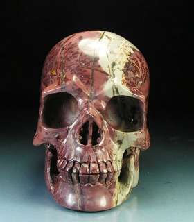 work hand carved and hand polished totally 26 processes t he skull 