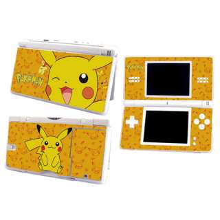 New Pokemon Pikachu Skin Sticker For DS Lite  