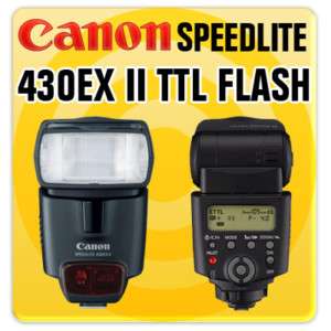 Canon 430EX Speedlite II Flash for Digital SLR   NEW 718122096664 