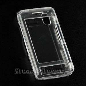 LG COOKIE KP500 KP 500 Clear Hard Case Phone Cover New  