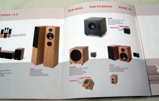 Audio Pro Speakers STAGE SERIES complete catalog stereo  