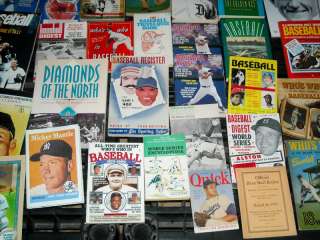 Vintage Baseball Yearbook Magazine Program Sports Publication Lot 