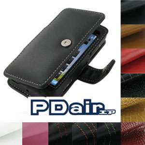 PDair Genuine Leather Case for Nokia N8   Book Type (Black)