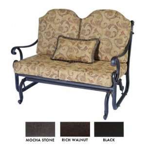  Athena Double Glider (Rich Walnut) (40H x 55W x 27D 