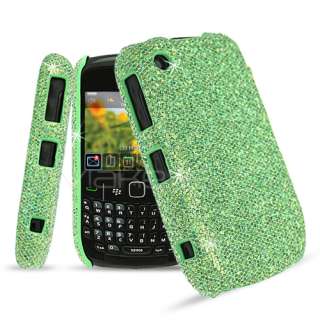 Green Sparkle Glitter Case for Blackberry Curve 9300  