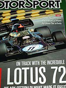 MOTORSPORT MAGAZINE HISTORICLY THE MOST IMPORTANT MONTHLY IN THE WORLD 