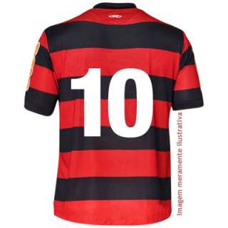 MAILLOT FOOT ENFANT 2011 FLAMENGO N°10   TAILLE 8 10 12 14 ANS 