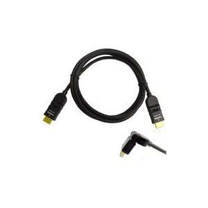  Hdmi R/A Up and Down Swivel Cable 1080P, 10ft Electronics