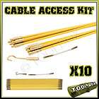 CABLE INSTALLATI​ON ACCESS DRAW RODS KIT 10x0.33M PULLE