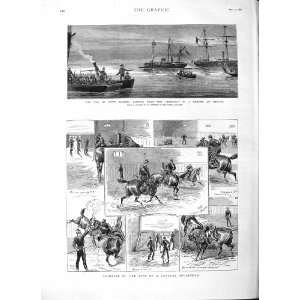  1882 CAVALRY SUBALTERN WAR EGYPT RHOSINA SHIP ISMAILIA 