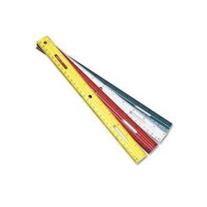  Charles Leonard, Inc. Cli Colored Plastic Ruler