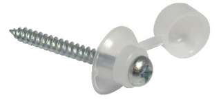 Corrugated Roofing Screw complete with Plastic Hinged Washer and Cap