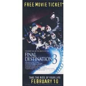  Final Destination 3 Movie Poster (20 x 40 Inches   51cm x 