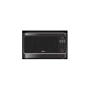 Haier Microwave 1000 Watts, Black Cabinet   1.1 Cu Ft  