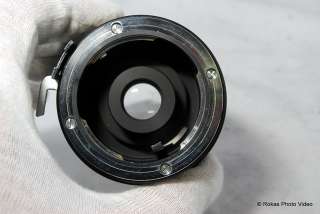 Minolta Sun 3X teleconverter lens MC Tele Up SRT camera  