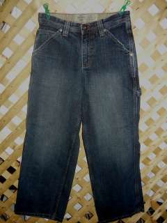 LEE Dungarees Boys 14 Adjustable Waist Carpenter Jeans  