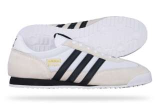 New Adidas Dragon White Mens Trainers G17340 All Sizes  