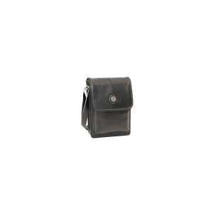  Jill e Designs E GO Metro Tablet Bag. Black Leather with 