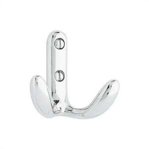  Peter Pepper Brass Hat/Coat Hook with Chrome Finish and 