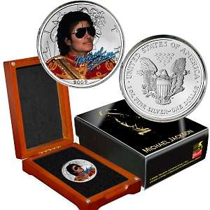 Michael Jackson Silver Eagle Dollar Coin Collection   AutoShip  