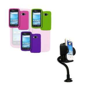   Covers (Purple, Hot Pink, Neon Green) + Car Dashboard Mount [EMPIRE