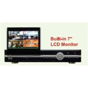  LTS LTD2294 4CH DVR with built in 7 LCD Monitor Camera 