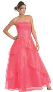    Ball Gown Elegant Formal Prom Wedding Dress #2460 Clothing