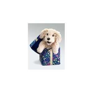  Dog, Gift Box Puppy Hand Puppet   By Folkmanis Office 
