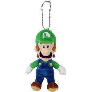  Nintendo Super Mario Luigi 6 Plush Keychain Toys & Games