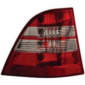 Anzo USA 221134 Mercedes Benz ML Chrome Tail Light Assembly   (Sold in 