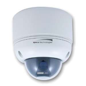 Speco Indoor/Outdoor Pan Tilt Zoom PTZ Dome Camera ICR Filter True Day 