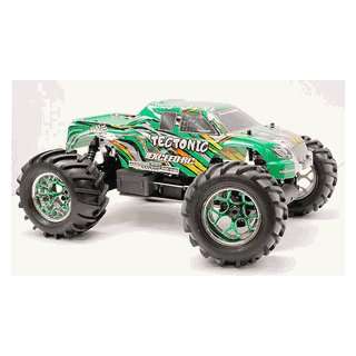  Remote Control Truck Tectonic Stripe Green Toys & Games