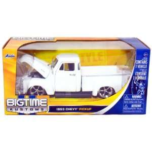 1953 Chevy Pickup Truck 124 Scale (White)  Toys & Games  
