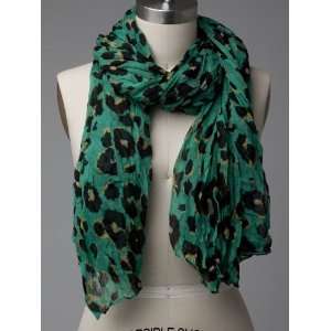  Bright Colors with Animal Printed Scarf/Shawl