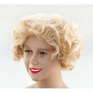  Marilyn Monroe Blonde Fancy Dress Wig Inc FREE Wig Cap 