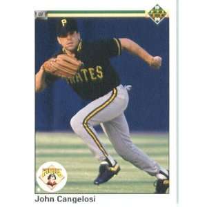  1990 Upper Deck #370 John Cangelosi   Pittsburgh Pirates 