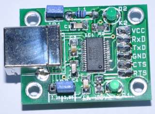 USB to UART (serial)   FT232 chip  