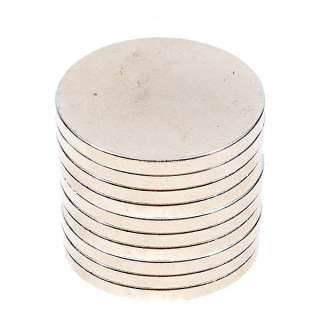 Super Strong Rare Earth RE Magnets (20mm x 2mm/10 Pack)  