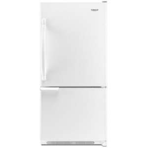    EB2SHKXVQ 22 cu. ft. Bottom Mount Refrigerator   White Appliances