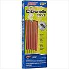 pic corporation mosquito repellent citronella sticks 5 pack set of