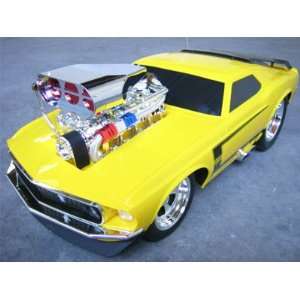   Machines 1969 Ford Mustang Boss 302 18 Electric RC Car Toys & Games