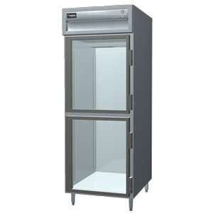  SMR3 GH 25 Cu. Ft. One Section Glass Half Door Reach In Refrigerator 
