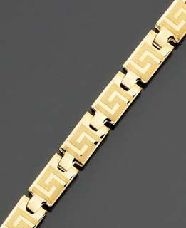 14k Gold Greek Key Bracelet   Bracelets   Jewelry & Watchess