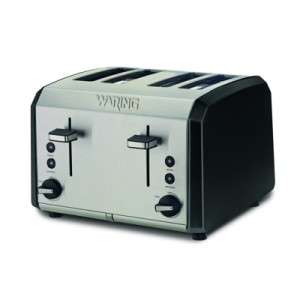   WT400 PROFESSIONAL COMMERCIAL BRUSHED STAINLESS 4 SLICE TOASTER  