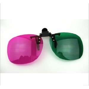  Red & Green 3D glasses clip stereo glasses clip Health 